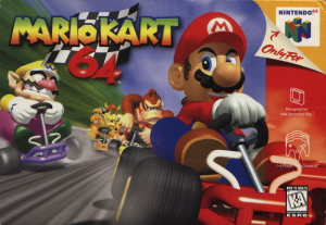 7708 Mario Kart 64 Nintendo 64 Front Coverjpg — N64 GAMES option 17