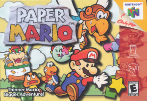 9742 Paper Mario Nintendo 64 Front Coverjpg — N64 GAMES option 21