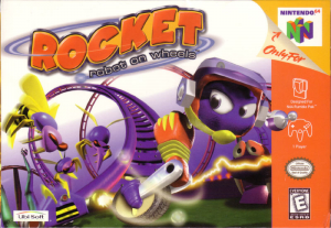 Zz159891669017725 Rocket Robot On Wheels Nintendo 64 Front Coverjpg — N64 GAMES option 23