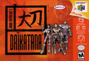Zz159891669033347 John Romero S Daikatana Nintendo 64 Front Coverjpg — N64 GAMES option 30