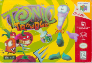 Zz159891669039495 Tonic Trouble Nintendo 64 Front Coverjpg — N64 GAMES option 33
