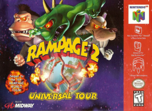 Zz1598916692227791 Rampage 2 Universal Tour Nintendo 64 Front Coverjpg — N64 GAMES option 60