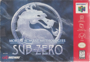 Zz1598916692265211 Mortal Kombat Mythologies Sub Zero Nintendo 64 Front Coverjpg — N64 GAMES option 62