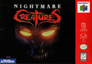 Zz1598916692448066 Nightmare Creatures Nintendo 64 Front Coverjpg — N64 GAMES option 67