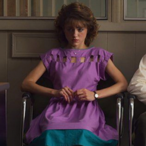 nancy wheeler purple dress It's my favorite dress and my favorite hairstyle but Nancy wheeler has no wardrobe faux pas ever #nataliadyer #nancywheeler #nattyice #strangerthings #strangerthings5 131