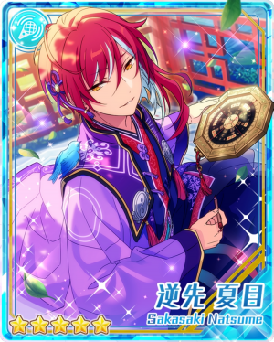 Foreseeingeyenatsumesakasakibloomedpng — Natsume Sakasaki Cards option 12