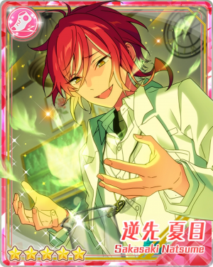 Red Hairedonryonatsumesakasakipng — Natsume Sakasaki Cards option 27