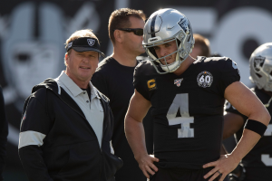 Derek Carr Jon Gruden Oakland Raidersjpg — NFL Uniforms 2020 option 11