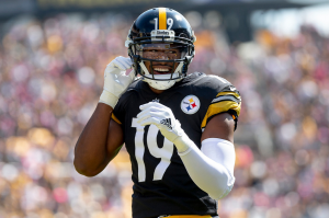 Juju Smith Schuster Pittsburgh Steelers Wide Receiver Smilejpg — NFL Uniforms 2020 option 19
