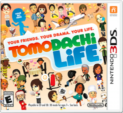 Tomodachi Life Us Box Artpng — Nintendo Games of the 2010s option 147