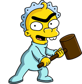 Babygeraldtappedoutpng — Over 100 Simpsons Characters option 38