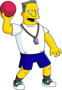 Coachkrupttappedoutpng — Over 100 Simpsons Characters option 58