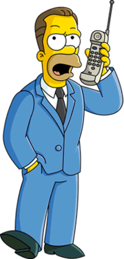 Herbpowelltappedout 0png — Over 100 Simpsons Characters option 93