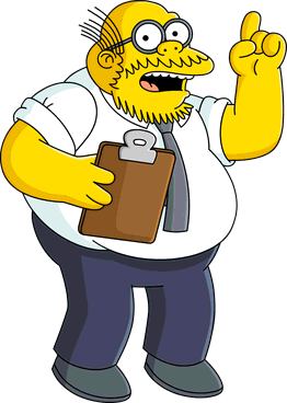 Marvinmonroetappedoutpng — Over 100 Simpsons Characters option 136
