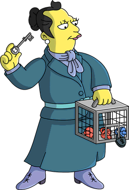 Mssinclairtappedoutpng — Over 100 Simpsons Characters option 154