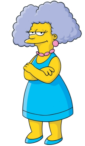 Selmabouvierpng — Over 100 Simpsons Characters option 187