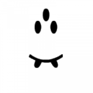 Black smiley illustration, Roblox Smiley Avatar Wikia, faces the roblox,  angle, face, text png