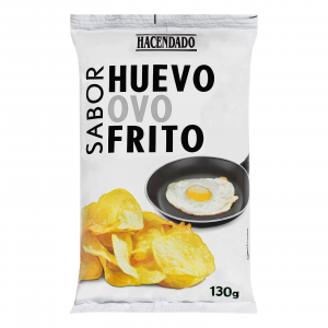 Patatas Fritas Sabor Huevo Frito Hacendado Mercadona 1jpg — Patatas ibai option 25