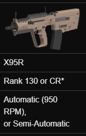 X95R, Phantom Forces Wiki