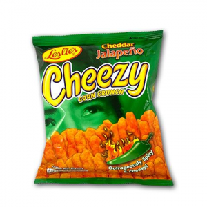 Leslies Cheezy Corn Crunch Jalapeno 70gjpg — Philippine' Junk Food Tier List option 27