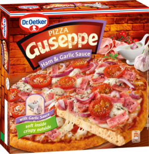 Guseppe Ham And Garlic Saucepng — Pizza Guseppe option 7