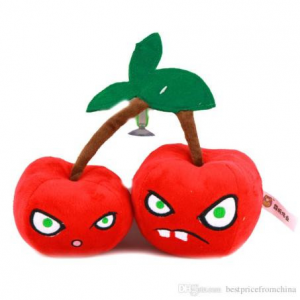 Plants vs zombies cherry bomb plush top