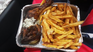 Frites Maison Et Pouletjpgpng — Plats / spécialités antillaises option 22