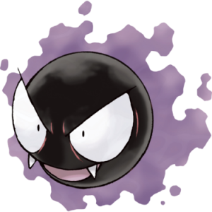 31 Gastlypng — Poison Type Pokémon (as of Gen. 8) option 26