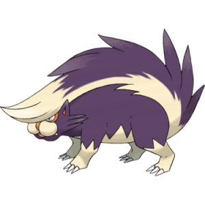 47 Skuntankpng — Poison Type Pokémon (as of Gen. 8) option 49
