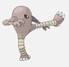 Hitmonleepng — Pokemon Kanto Fully Evolved option 30