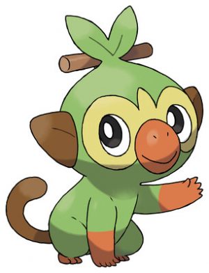 64 Grookeyjpg — Pokemon Starters Evolutions Tier List option 64