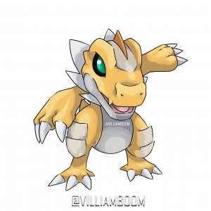 Agumontyruntjpg — Pokemon X Digimon Fusions / First Evolution option 1