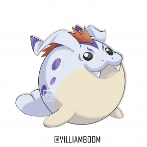 Gomamon Spheal2jpg — Pokemon X Digimon Fusions / First Evolution option 4