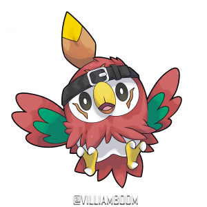 Rowlet Hawkmon2jpg — Pokemon X Digimon Fusions / First Evolution option 10