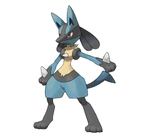 Lucariopng — Pokemons favoritos de cada región option 53