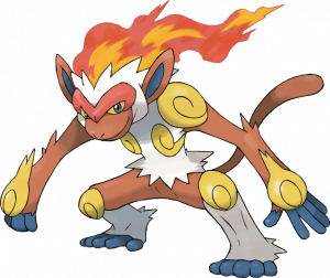 392 Simiabraz Dppng — Pokémon Feu option 32