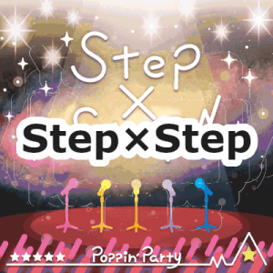 45 Stepsteppng — Poppin'Party Original Songs (BanG Dream!) option 45