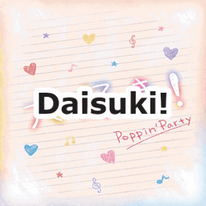 Zz165784303861 Daisukipng — Poppin'Party Original Songs (BanG Dream!) option 61