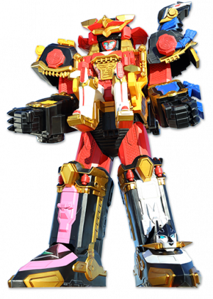 Ninja Steel Megazord Copypng — Power Rangers Primary Megazord Tier List option 16