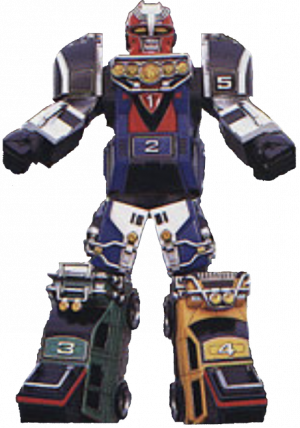 Turbo Megazord Copypng — Power Rangers Primary Megazord Tier List option 22