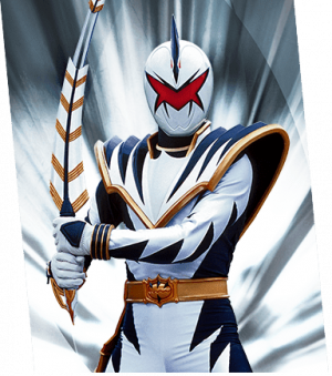 Zz1590359234dino Thunder White Rangerpng — Power Rangers Suits Tier List option 18
