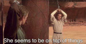 She Seems To Be On Top Of Things Asked My 42470992png — Prequel Memes option 61
