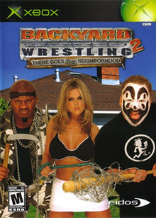 220px Backyardwrestling2 Theregoestheneighborhoodcoverartpng — Pro Wrestling video Games option 2