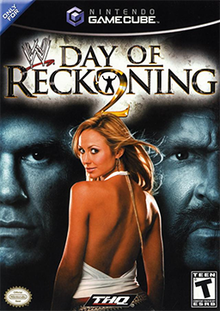 220px Wwedayofreckoning2coverartpng — Pro Wrestling video Games option 11