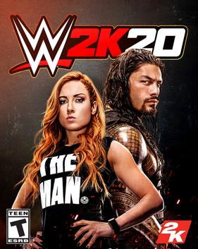 Wwe2k20 Gamecoverjpg — Pro Wrestling video Games option 77