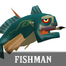 Fishmanpng — Races throughout The Legend of Zelda option 11