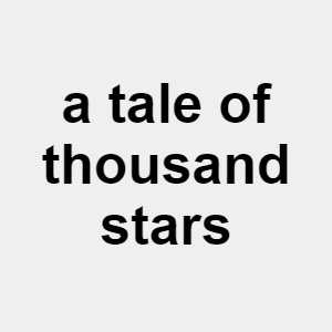A Tale Of Thousand Starspng — ranking bls option 4