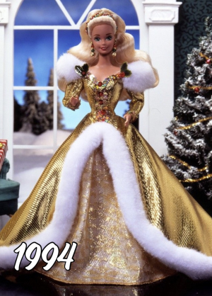 Barbie best sale navideña 1999
