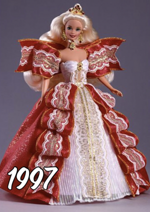 Rate all of the Holiday Barbie dolls Tier List Community