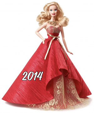 Barbie discount navideña 2005